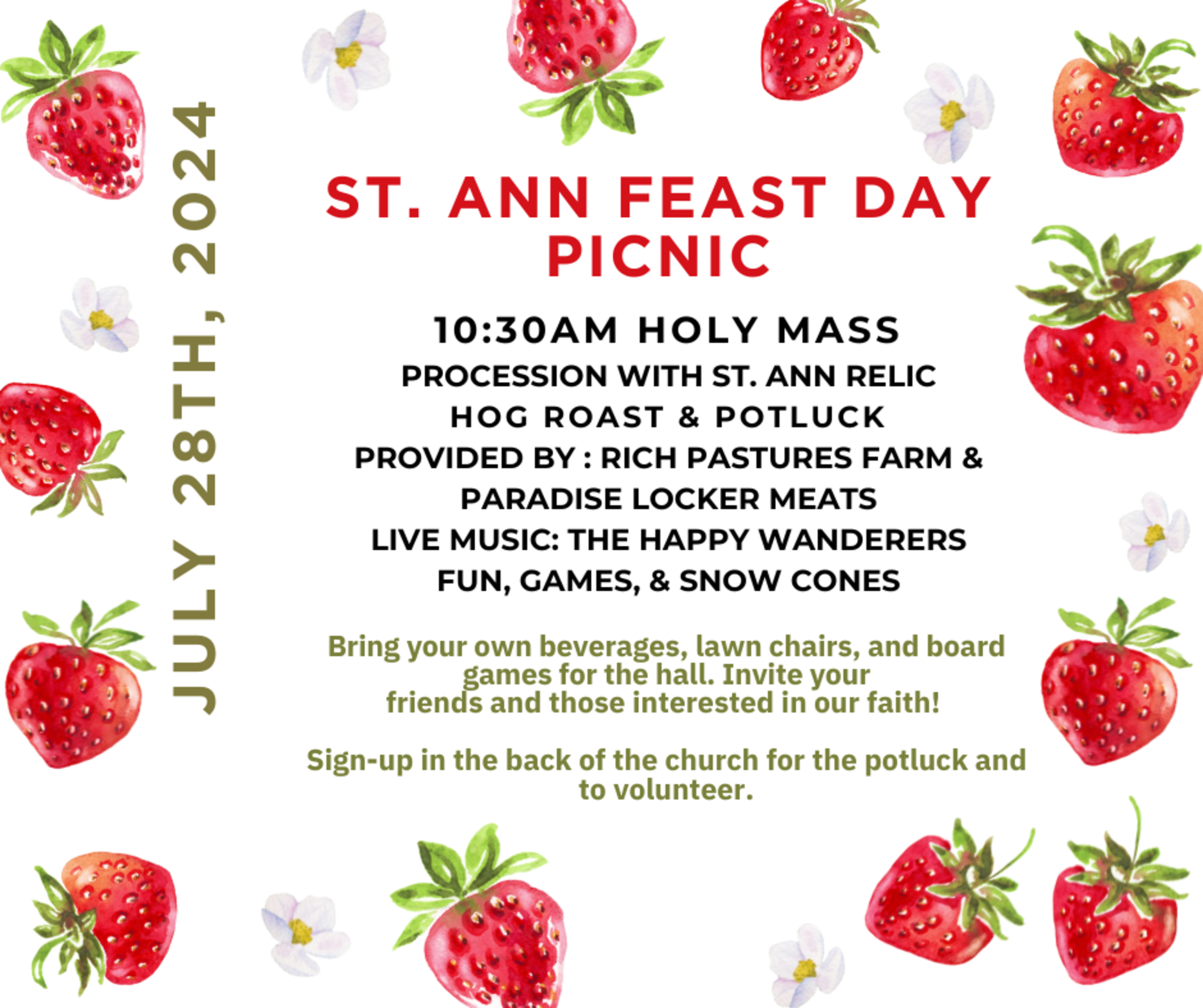 Fb St. Ann Feast Day Picnic 2024