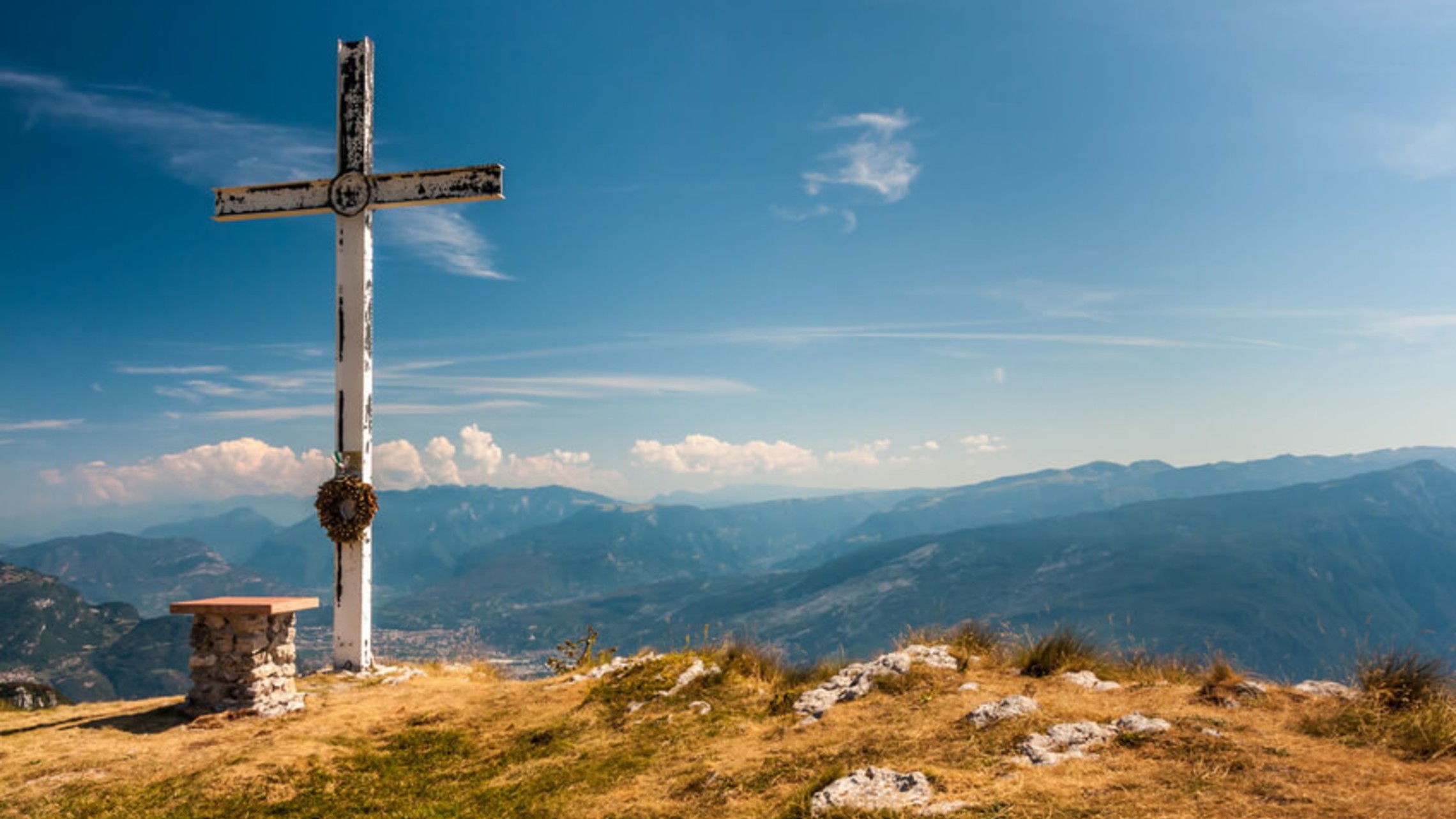 Cross On Mountain